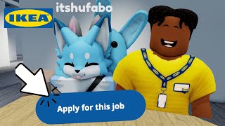 Im applying to Ikea Roblox Job for a minimum wage [upl. by Corinna163]