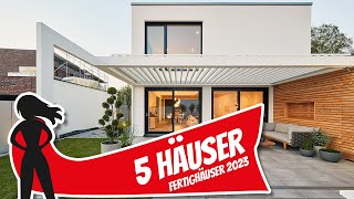 Fertighaus bauen Top 5 Fertighäuser 2023  Hausbau Helden [upl. by Leasia781]