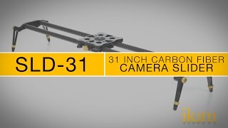 ikan SLD31 DSLR Carbon Fiber Video Camera Slider [upl. by Eiramlatsyrk]