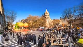 2012 Macys Thanksgiving Day Parade Timelapse [upl. by Nola]