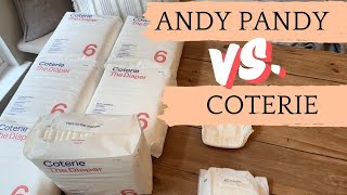 COTERIE Vs ANDY PANDY Diaper LEAK Test and review [upl. by Prasad]