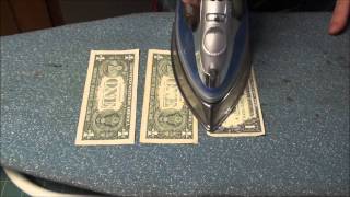 Ironing My Money Like a Boss in FULL HD [upl. by Montford]