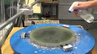 Telescope Mirror Making Part 2 Hogging to depth [upl. by Ketchum]