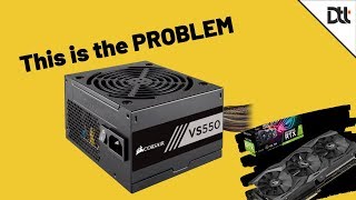 This Power Supply Ruin the RTX 2060 Super [upl. by Nadabb]