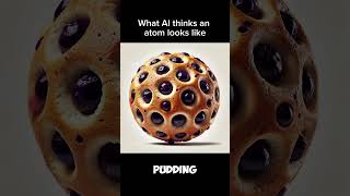 What AI thinks an atom looks like😂 shorts chatgpt ai science youtubeshorts [upl. by Yllaw]