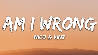 Nico amp Vinz  Am I Wrong Lyrics [upl. by Irab]