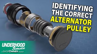 Identifying The Correct Alternator Pulley [upl. by Beverlie]