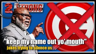 TD Jakes Has Been Exposed amp Runnin Scared  2 STRONG [upl. by Ecart]