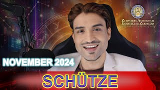 SCHÜTZE MONATSHOROSKOP NOVEMBER 2024 ZEHNSTERN ASTROLOGIE [upl. by Anelav]