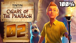 Tintin Reporter Cigars of the Pharaoh Walkthrough Part 2 PS5 100 Egypt [upl. by Nigen610]