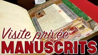 Visite privée des manuscrits de la BNF avec le CNL  Myriam 📖 Un Jour Un Livre [upl. by Ahcila]