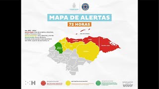 🛑estamos preocupados 😧 ultima hora 🚨alerta roja para colon Atlántida islas de la bahía gracias [upl. by Desiree]