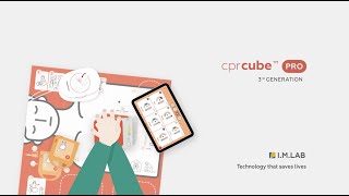 cprCUBE PRO3  Convenient CPR Training Without a Manikin [upl. by Dona]