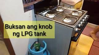 Paano gamitin ang Xtreme Gas Range Oven in Tagalog [upl. by Nemaj]