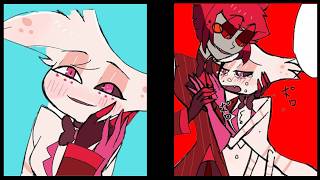 Angel and Alastor’s Unexpected Bond 🌈✨ A Gentle Moment Hazbin Hotel Helluva Boss • COMIC DUB [upl. by Airlie986]