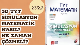 3D TYT MATEMATİK SİMÜLASYON DENEMELERİ HAKKINDA [upl. by Marcile]