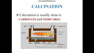 Reduction of ore by calcination [upl. by Kelcy]