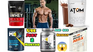 Best Whey Protein Under ₹2000  Lab Tested protein weightgain gym [upl. by Finstad]