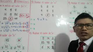 ANALOGÍAS Y DISTRIBUCIONES NUMÉRICAS [upl. by Ardnek]