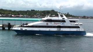 SuperCat 23 docking at Calapan Portm2ts [upl. by Eruza209]