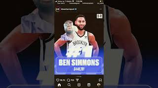 Ben Simmons Contract ✅✅✅🤔🤔🚨 [upl. by Denae]