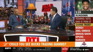 Pardon the Interruption  quotGiannis will look better in Warriors jerseyquot  Wilbon on Bucks 14 start [upl. by Ezechiel]