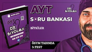 AYT Biyoloji Soru Bankası  Bitkiler ÖSYM Tadında 3 Test  DrBiyoloji  2025tayfa [upl. by Yelserp]