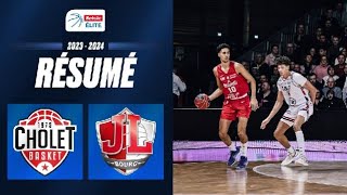 Cholet vs Bourg en Bresse  Résumé 20232024  LNB Officiel [upl. by Ralli]