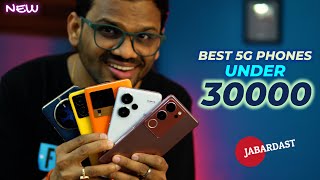 TOP 5 Best 5G Phones Under 30000 in 2024 l Best Mobile Under 30000 [upl. by Nolava]