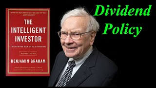 Shareholders and Managements Dividend Policy The Intelligent Investor Audiobook Chapter 19 Summary [upl. by Melodee]