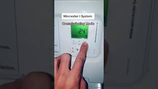 Worcester Greenstar I Boiler  Min and max commissioning mode [upl. by Dayir87]