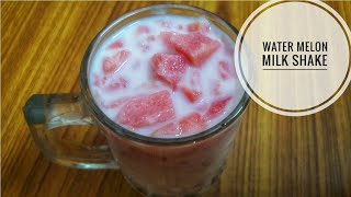 WATERMELON MILK SHAKE HEALTHY DRINK [upl. by Enieledam]