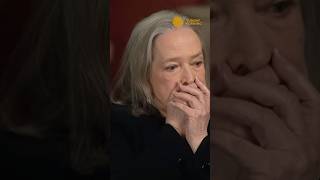 Kathy Bates learns she did thank her mother in her Oscars acceptance speech shorts [upl. by Annairba]