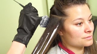 How To Balayage Ombre Step by Step Hair Tutorial [upl. by Artenehs]