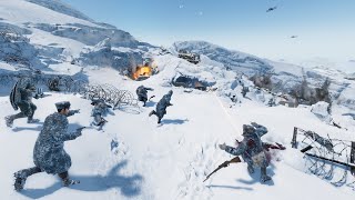 Epic Battle in the White Alps AustriaHungary vs Italy  Isonzo Front Warfare in Battlefield [upl. by Eugaet]