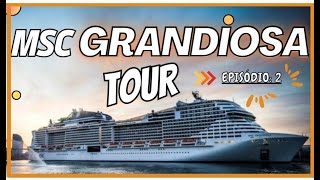 MSC Grandiosa Tour [upl. by Nnylamme204]