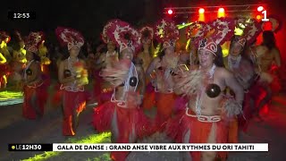 La danse tahitienne fait chalouper GrandAnse [upl. by Branch]