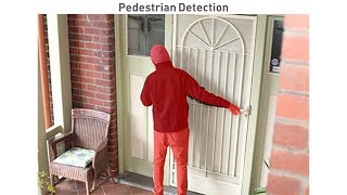 Pedestrian Detection Video Analytic on NVR8580 with 4K Security Cameras NHD885MSB or NHD886MSD [upl. by Zarla]