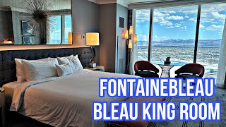 Fontainebleau Las Vegas  Bleau King Room Tour [upl. by Lrae]