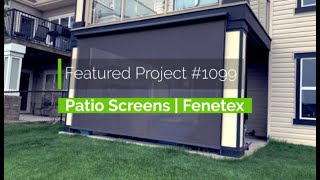 Patio Screens  Fenetex  Featured Project 1099 by Awnings and More [upl. by Ennaisoj386]