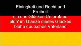 Hymne national de lAllemagne [upl. by Nrobyalc56]