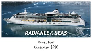 Radiance Of The Seas  oceanview room tour 4546 radianceoftheseas royalcaribbean cruiselife [upl. by Lukash]