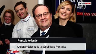 François Hollande ancien Président de la République Dimanche 28 janvier à ParisVincennes [upl. by Koby]