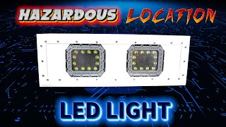 Explosion Proof Paint Booth LED Low Profile Troffer Light  2x4 LayIn [upl. by Ashia55]