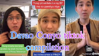 Davao Conyo tiktok compilation [upl. by Ayhtin]