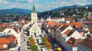 Deggendorf von oben  ANTENNE BAYERN quotBayern von obenquot [upl. by Boorer645]