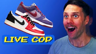 LIVE COP Air Jordan 1 Low Trophy Room amp Nike Dunk Low Plum [upl. by Enirehtakyram]