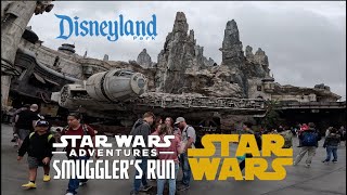 Millennium Falcon Smugglers Run  Disneyland 4K [upl. by Kowal823]