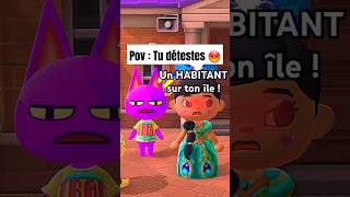 TUTO  faire TOMBER tes HABITANTS dans Animal crossing  animalcrossing acnh shorts shortsfeed [upl. by Donoghue986]