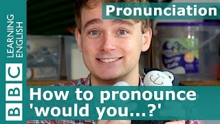 Pronunciation How to pronounce would you [upl. by Ravi]